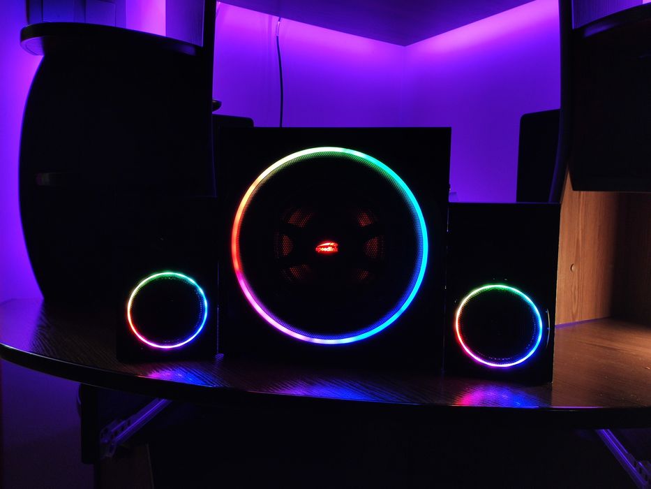 Акустична система 2.1 RGB Speedlink Avenza SL-830103-BK саб колонки