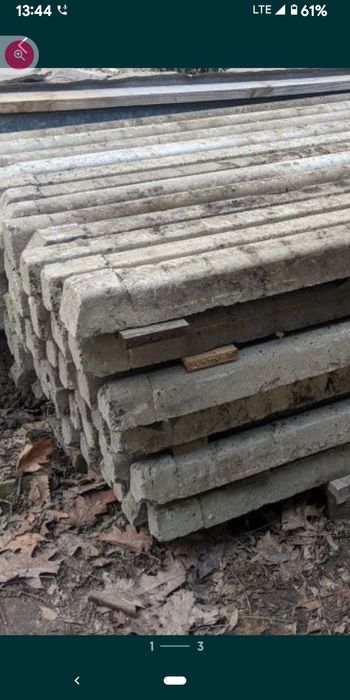 Продам залізобетонні стовпчики бу