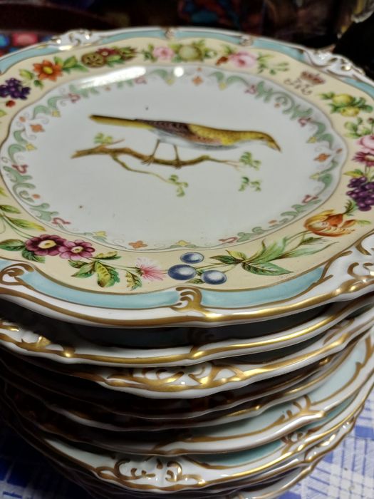 Loiça decorativa-passaros-