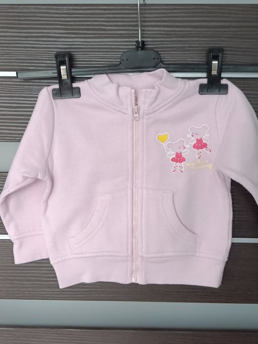 Różowa bluza rozmiar 74