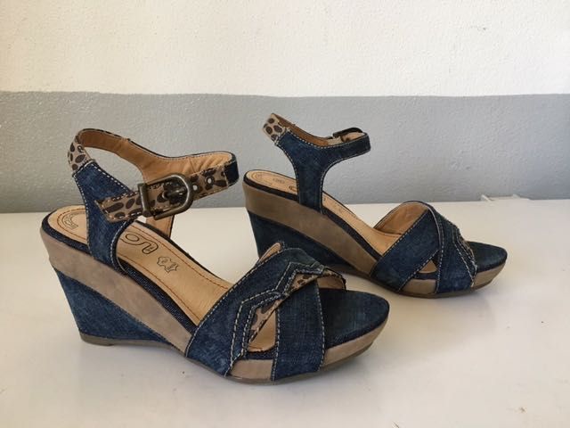 Denim Sandals Size 36