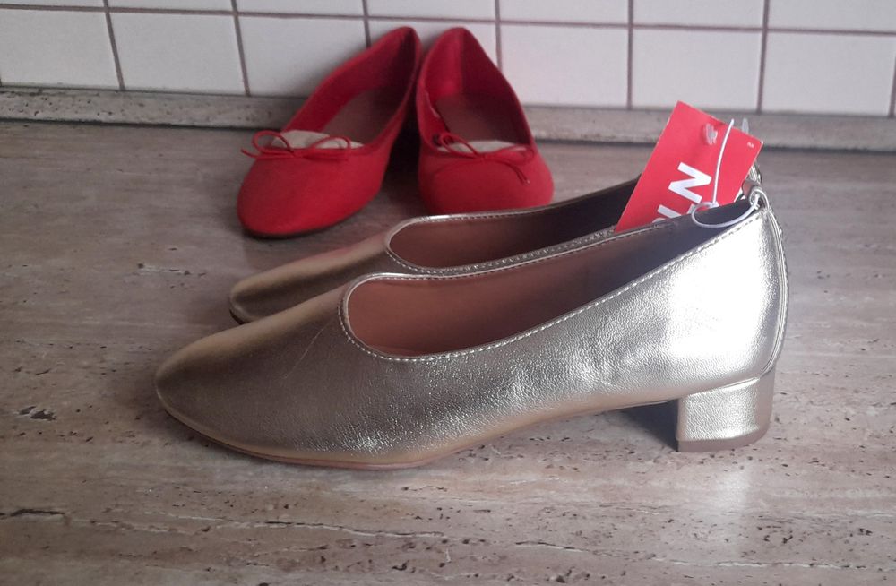 Wiosenne baleriny nowe H&M r. 37