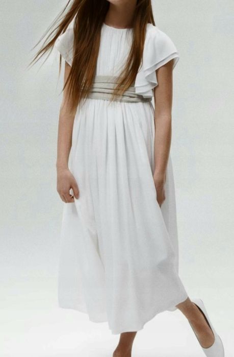 Sukienka mango 140, komunia, zalozona 1x