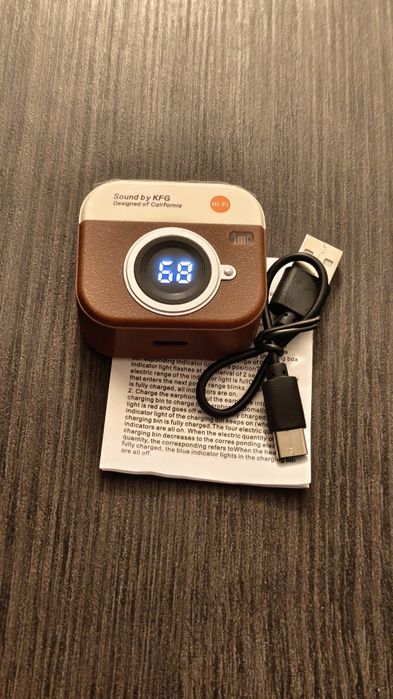 Auriculares bluetooth retro NOVOS!