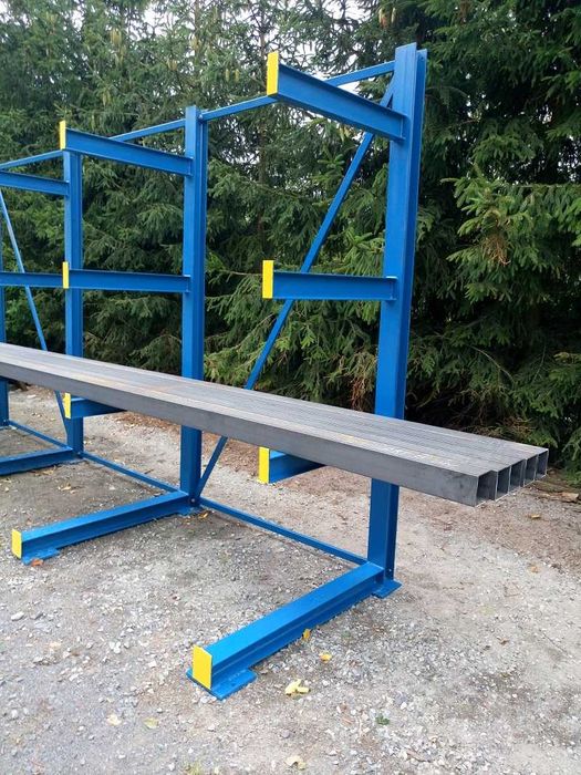 Regał wspornikowy , regały wspornikowe , dłużyca , stal