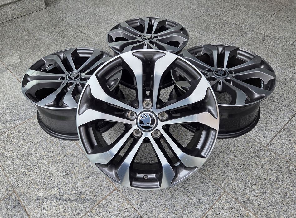 Alufelgi 17 5x112 Skoda Octavia Superb Karoq Kodiaq Scout #130