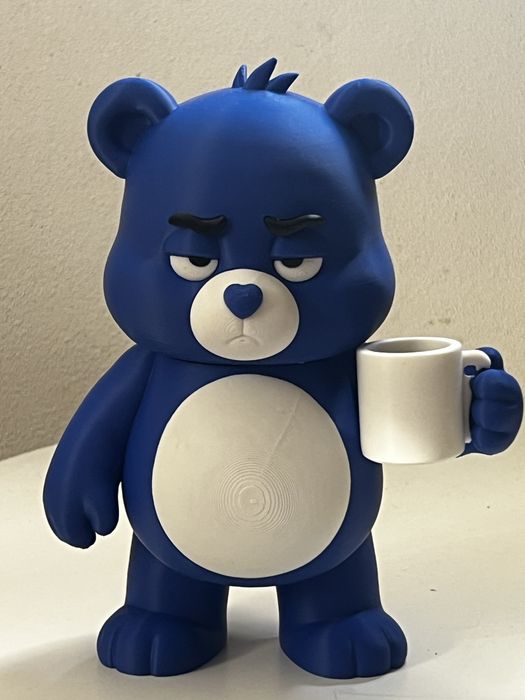 Urso do cafe - peça decorativa