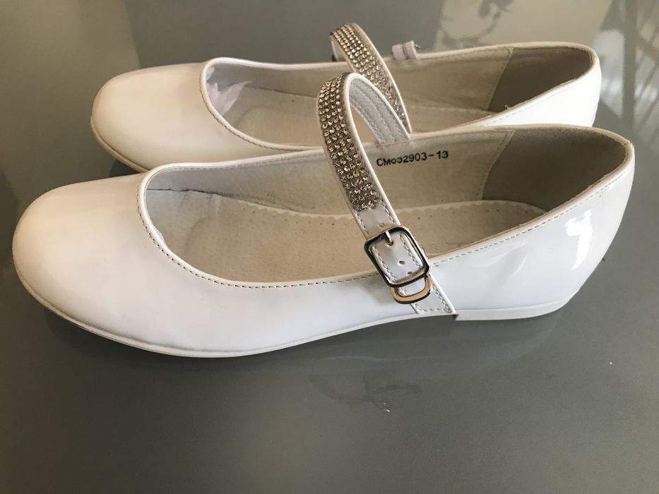 Buciki dziewczęce rozm.35 na I komunie