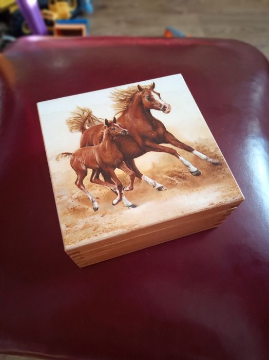 Skrzyneczki decoupage
