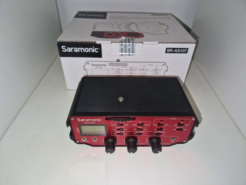 Saramonic SR-AX107 (Novo) - Pré-amplificador XLR