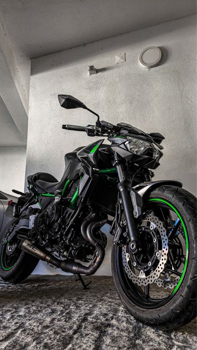 Kawasaki Z650 2024 - Full Titanium Line SC Project