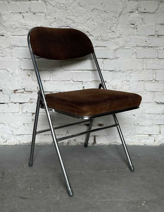 Krzesło składane Bauhaus lata 70 vintage