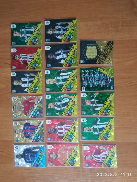 Zamienię karty z kolekcji Panini FIFA Adrenalyn XL 365 - 2023