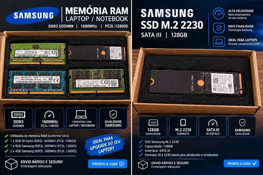 Samsung memorias