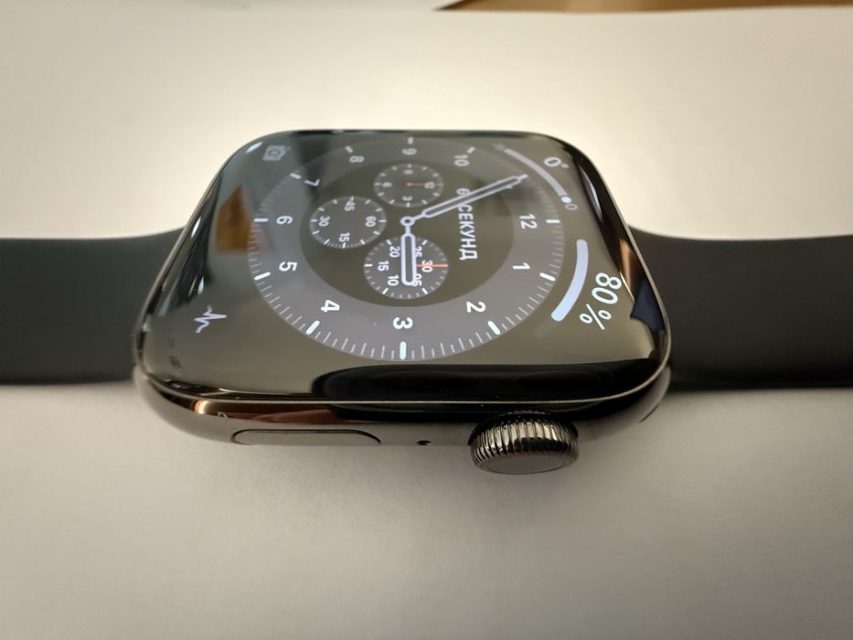 Apple Watch 7 Stalines Steel graphite 45mm