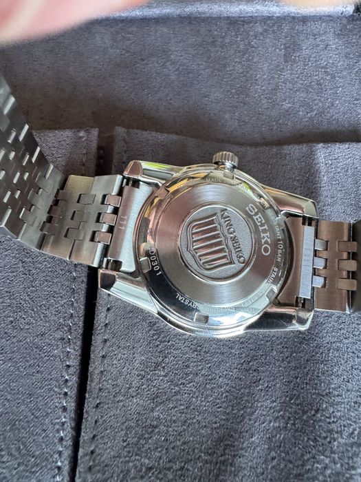 Relógio King Seiko 37mm