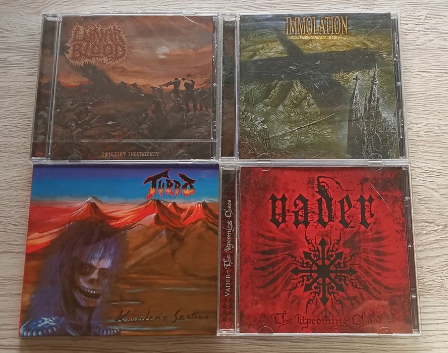 Płyty CD death thrash metal