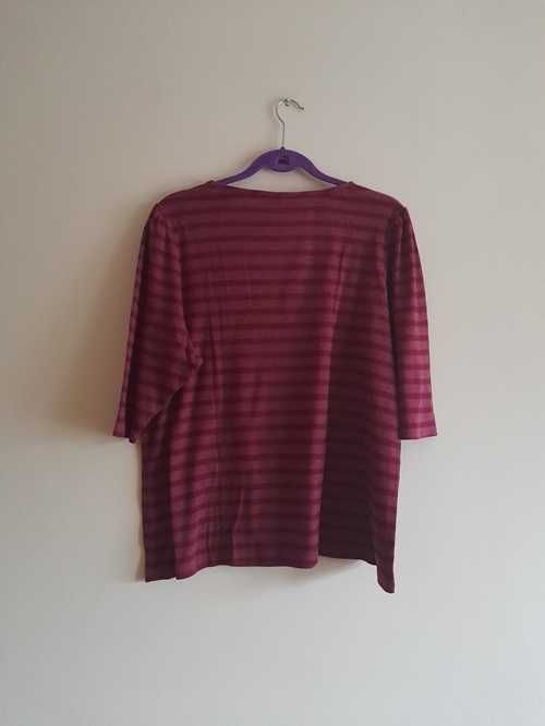 Bluzka bordowa M&S 48/50