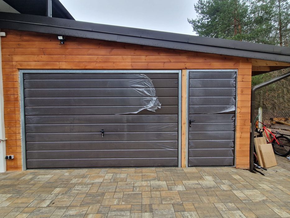 Brama uchylna dwuskrzydłowa! Na wymiar! Producent! Drzwi stalowe!