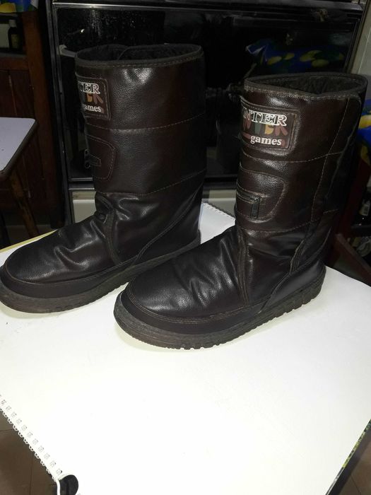 Зимние женские ботфорты,сапоги, короткие угги раз.40.