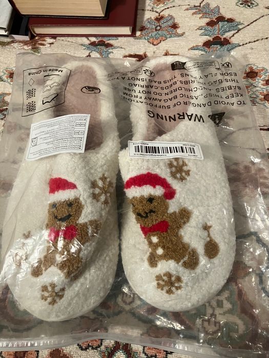 Kapcie świąteczne cozy christmas
