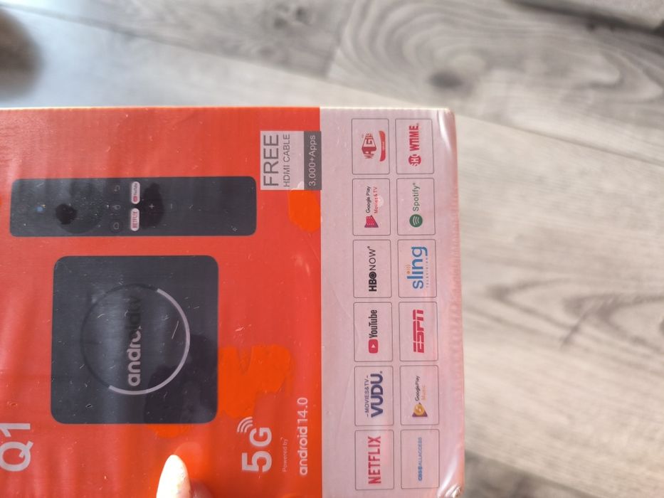 Android 13 Smart TV box Netflix Chromecast