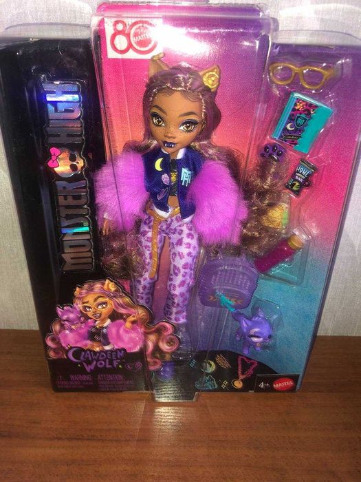 кукла лялька Monster High Clawdeen Wolf