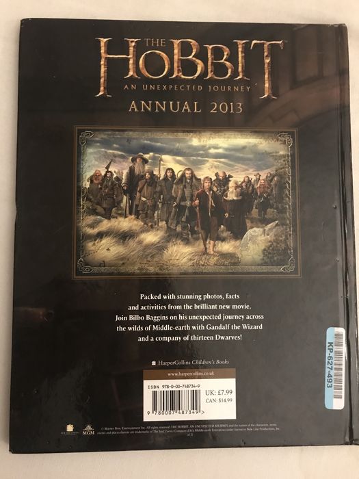 O senhor dos aneis livro Hobbit com jogos
