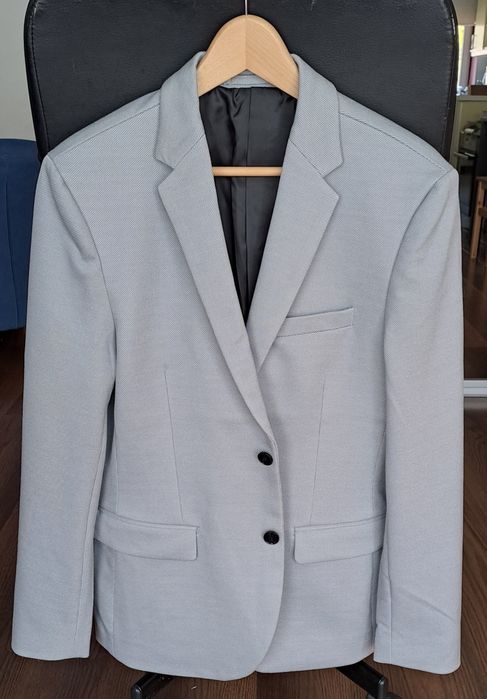 NOWA marynarka męska Reserved, rozmiar M, slim-fit, jasnoszara