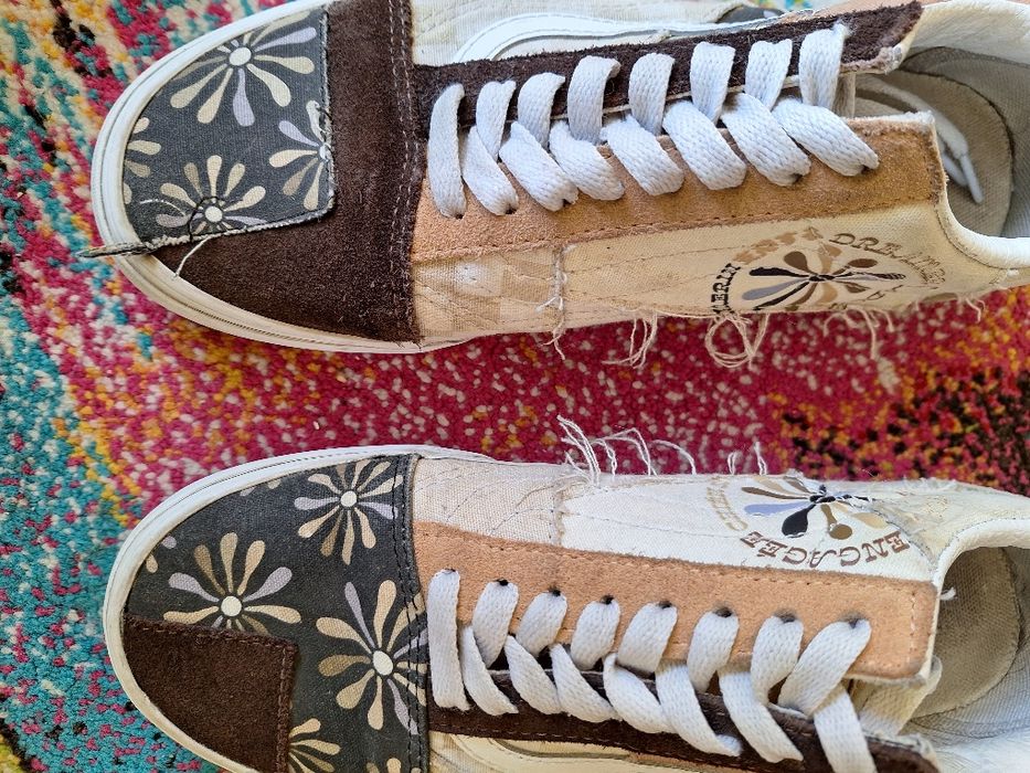 Buty vans patchwork