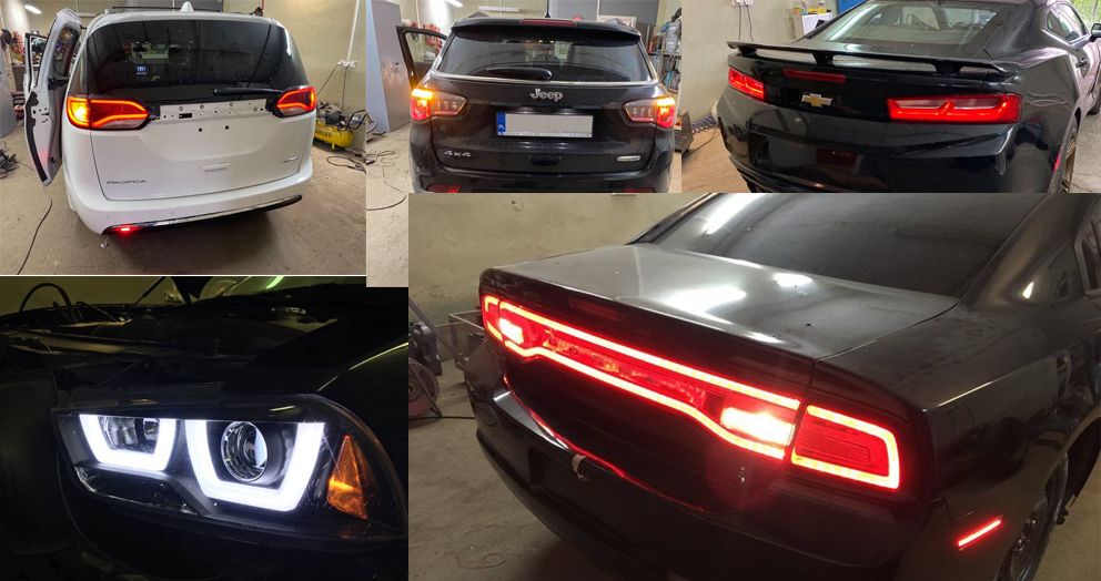 Konwersja USA EU Mustang Camaro Dodge Ford  BMW  Mercedes Jeep