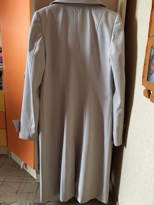 Плащ демисезонный, Пальто осеннее нат шерсть, р. 46(38-40/М)