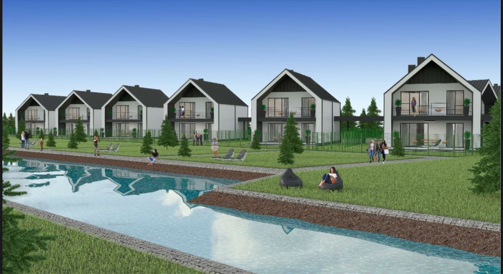 Продаж  будинку 145м2 з річкою та прогулянковою набережною