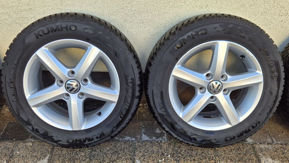 Koła felgi aluminiowe 15" VW Seat Skoda 5x112