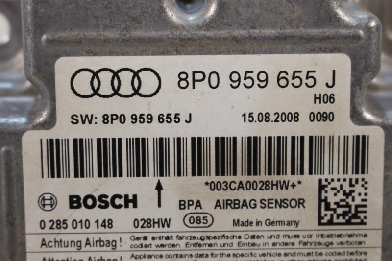 Centralina airbag AUDI A3 (8P1)