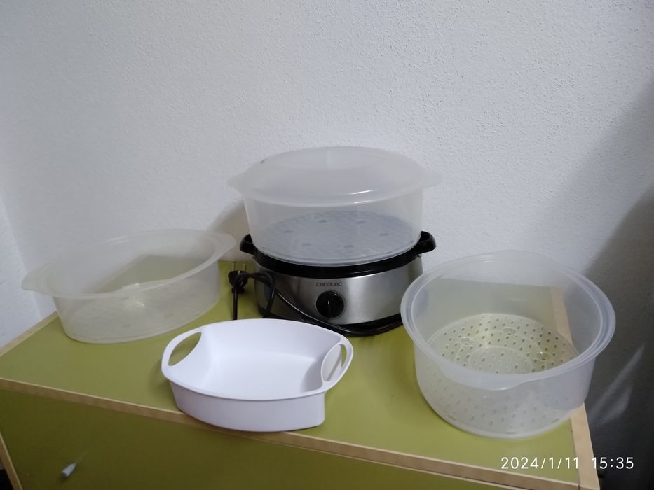 Panela elétrica a vapor CECOTEC