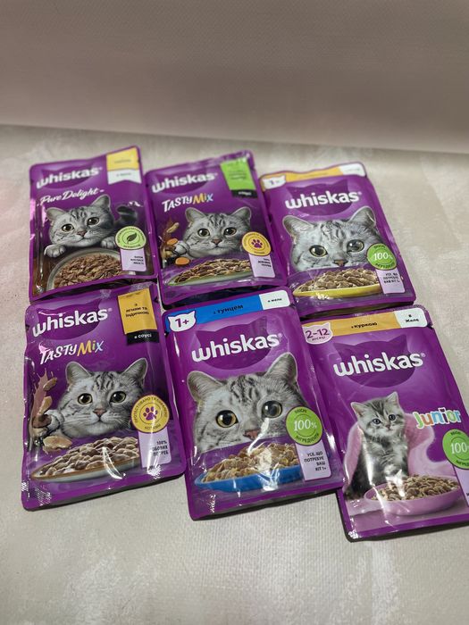 Корма для котов Whiskas Корм для котів Whiskas