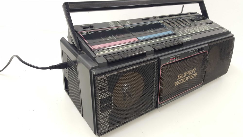 Radiomagnetofon Boombox SIEMENS RM 840  Stereo vintage retro