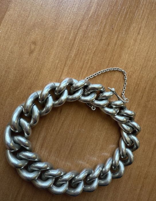 Srebrna Bransoletka Warmet 109 gram 22,5 cm