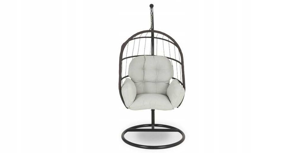 BLOOMA Cannock Kokon KOSZ HUŚTAWKA PREMIUM - super jakość - Antracyt