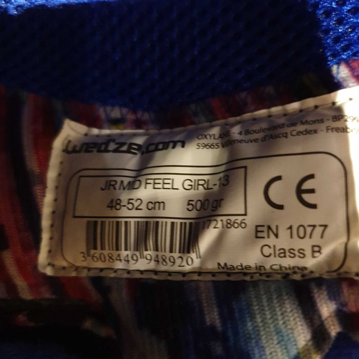 kask narciarski dziecięcy