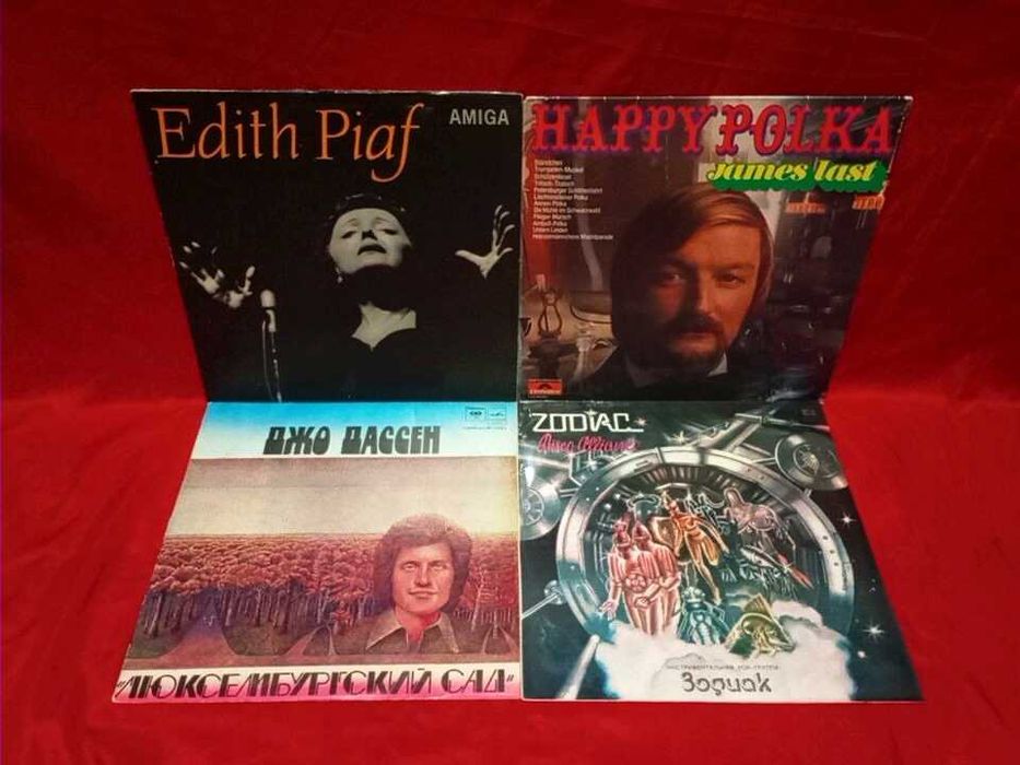Зарубежный поп, рок (виниловые пластинки)