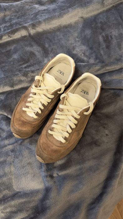 Кеди zara, замшеві кеди зара розмір 38