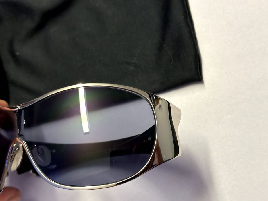 Oakley Breathless okulary, srebrne, czarne