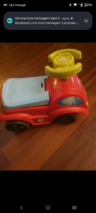 Cavalo Chicco triciclo 5 euros