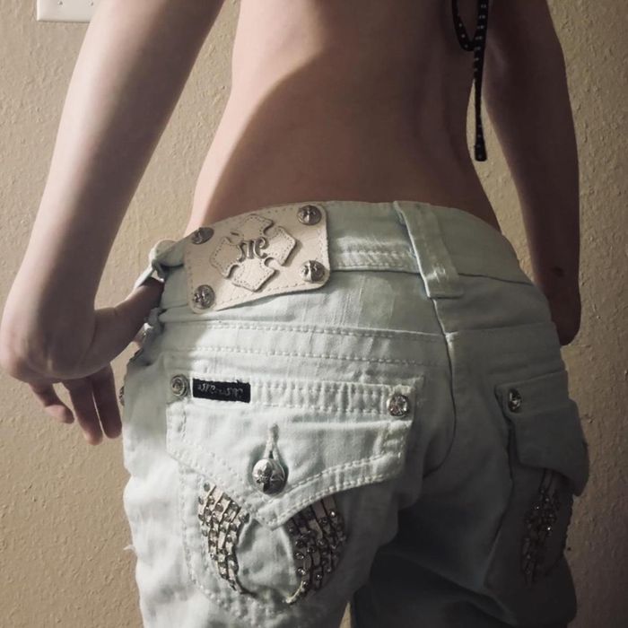 Jasne jeansy rozmiar S