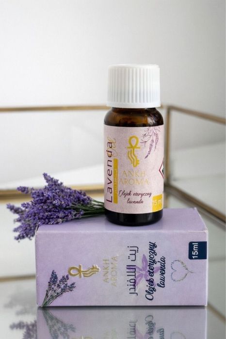 OLEJEK Eteryczny Lawenda– ANKH AROMA 15 ml