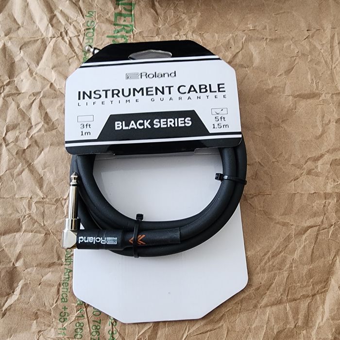 Стерео аудіо кабель Roland RIC-B5A 6.3мм 1.5м новий мідний