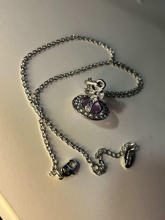 Naszyjnik Orb Vivienne westwood violet