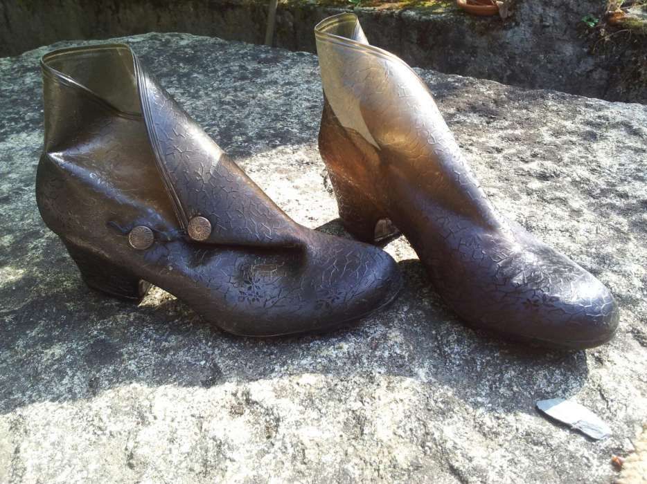 Botins de protecção de sapatos anos 40